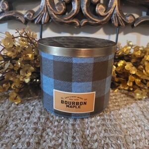 Bath & Body Works Bourbon Maple Candle